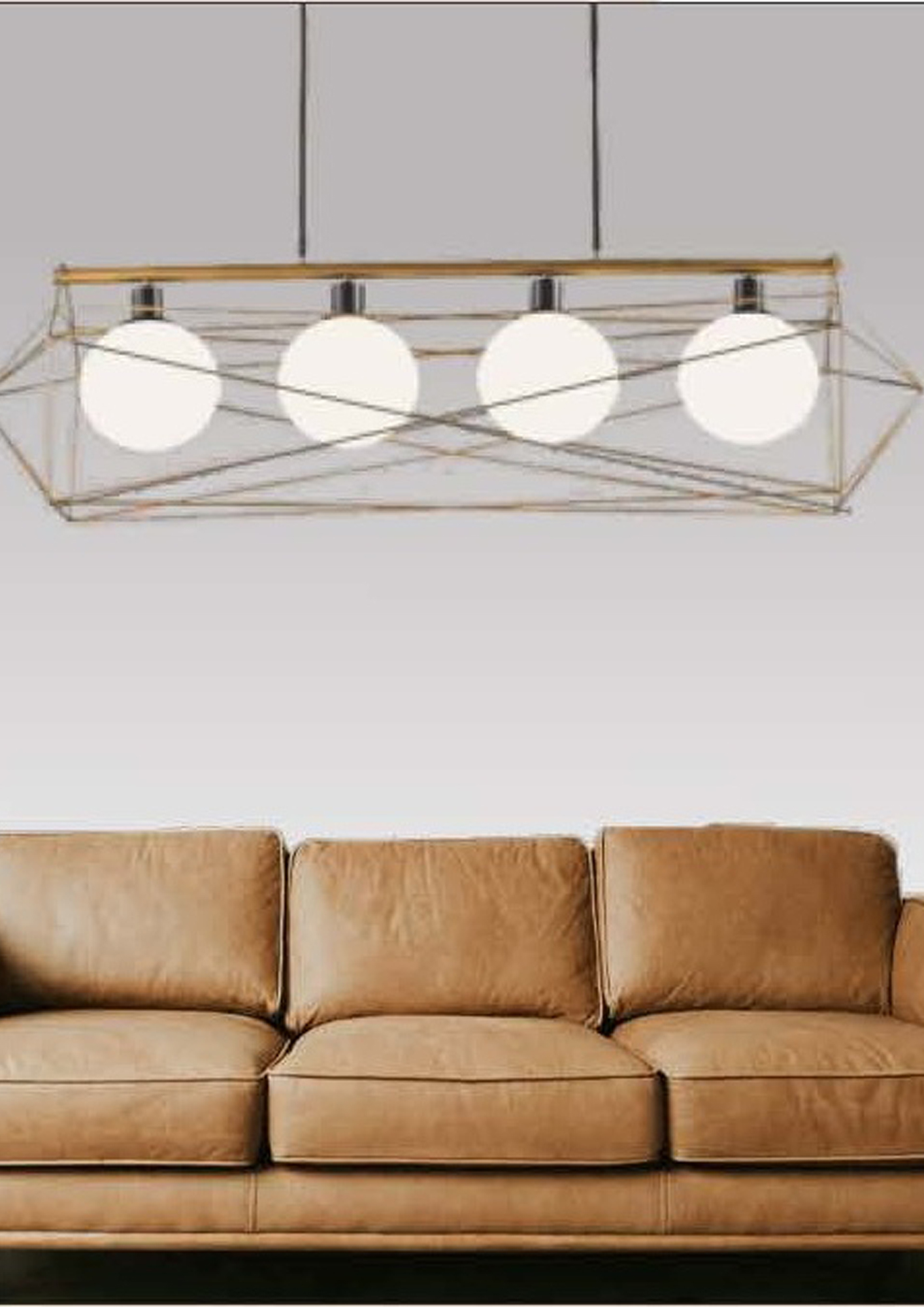 Beyond Lights - Cage Pendant Light- GL